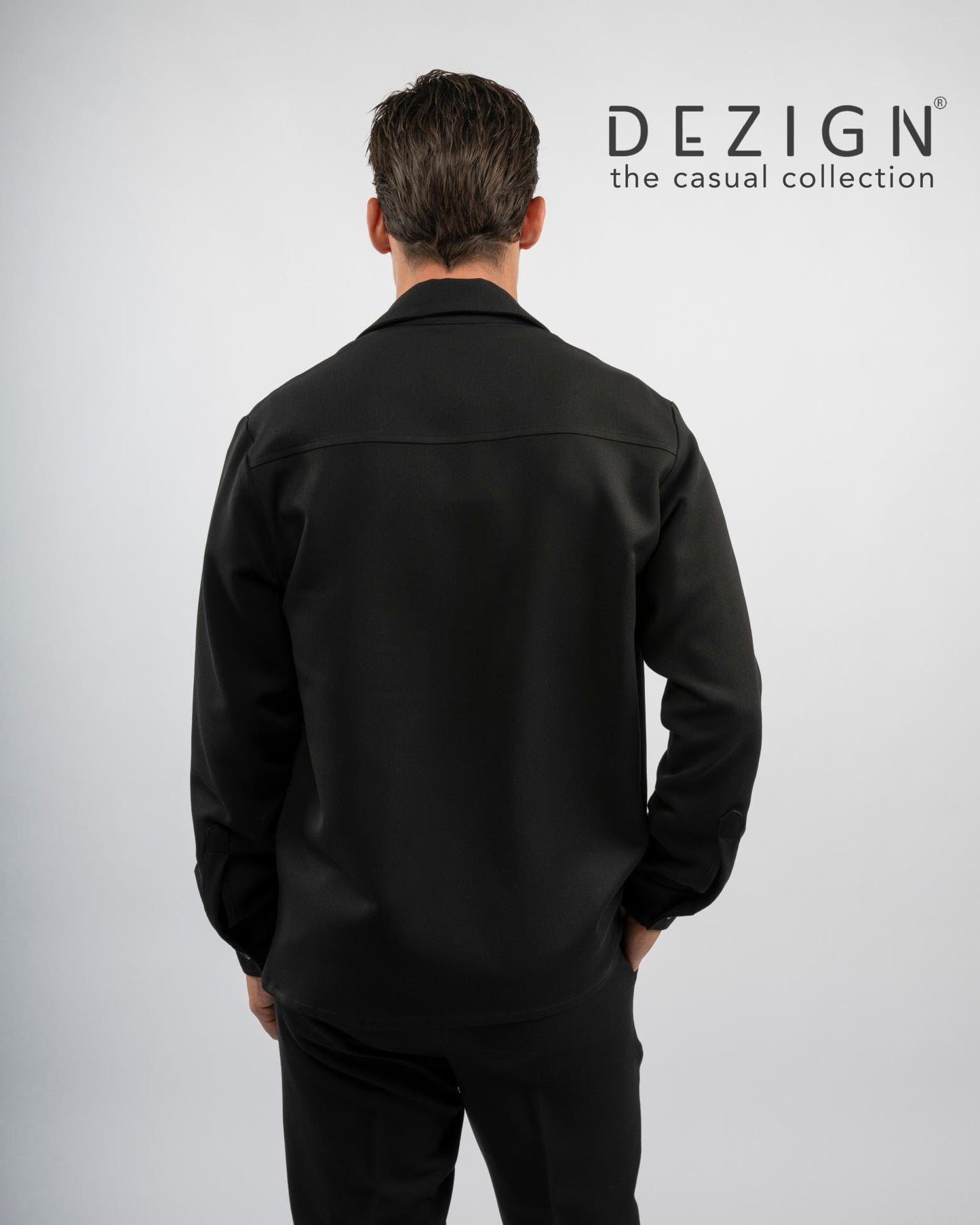 ΜΑΥΡΟ ΕΛΑΣΤΙΚΟ OVERSHIRT-DEZIGN