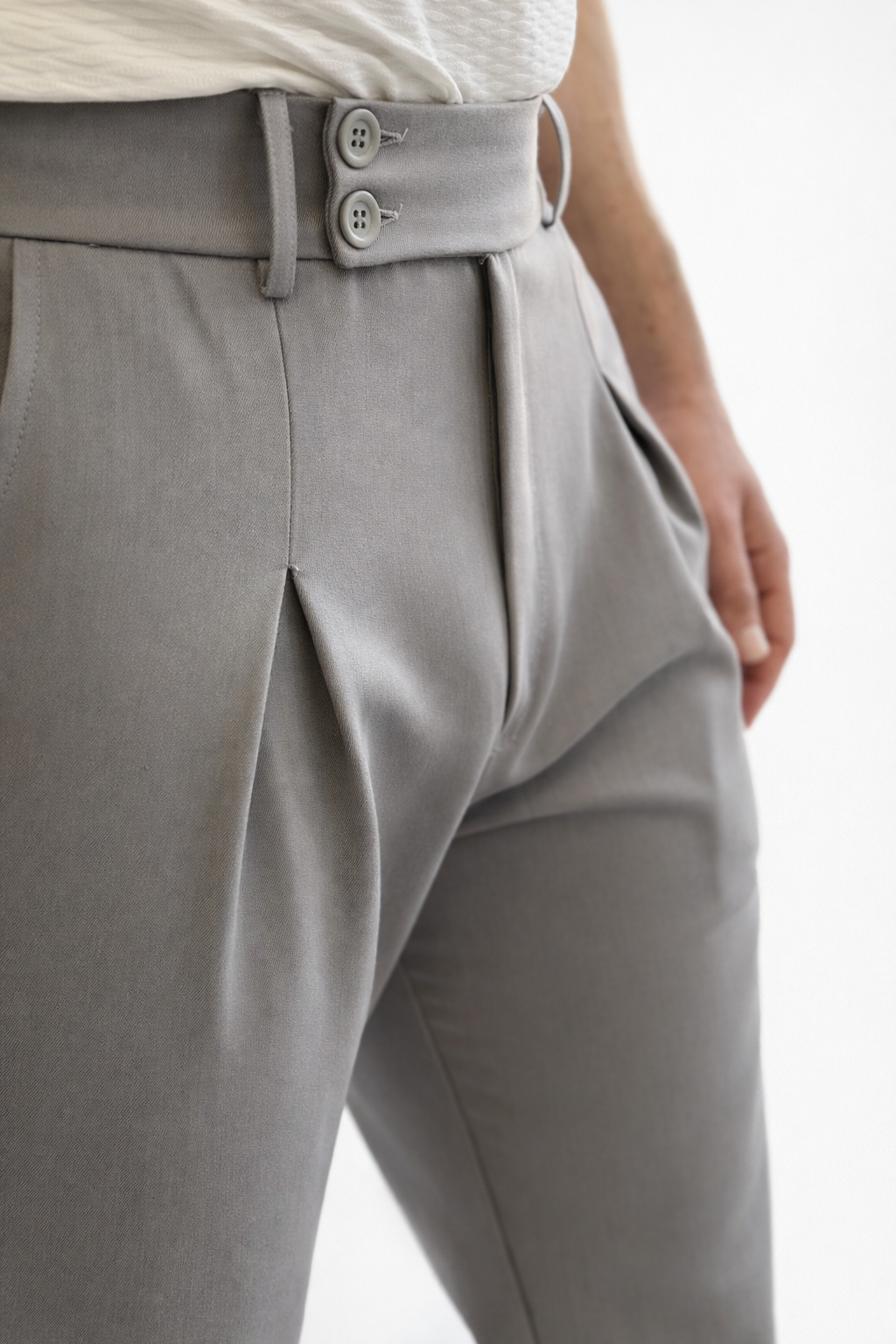 ΓΚΡΙ ΠΑΝΤΕΛΟΝΙ ΜΕ ΠΙΕΤΕΣ-BLACK