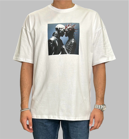 OVERSIZED T-SHIRT ΜΕ ΣΤΑΜΠΑ