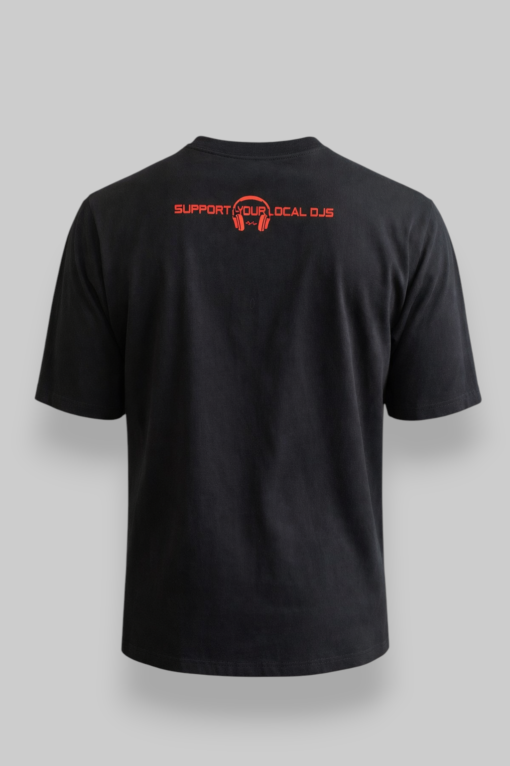 ΜΑΥΡΟ OVERSIZED T-SHIRT ΜΕ ΣΤΑΜΠΑ-BLACK