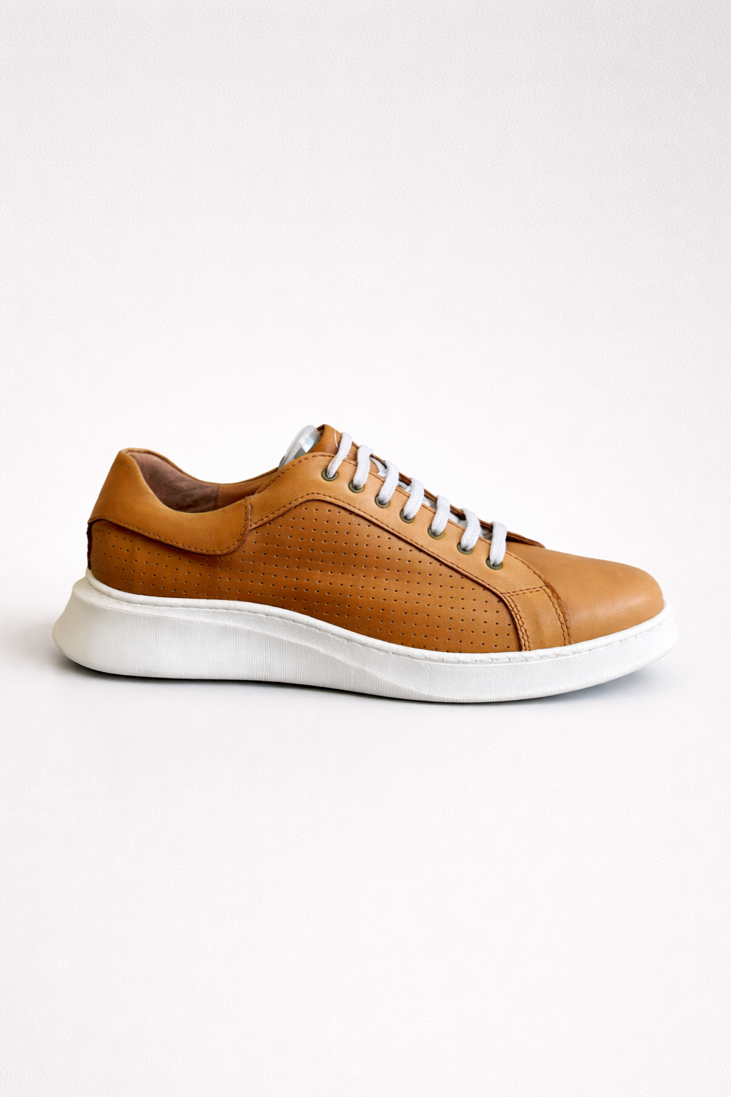 ΑΝΟΙΧΤΟ ΚΑΦΕ ΔΕΡΜΑΤΙΝΟ SNEAKER