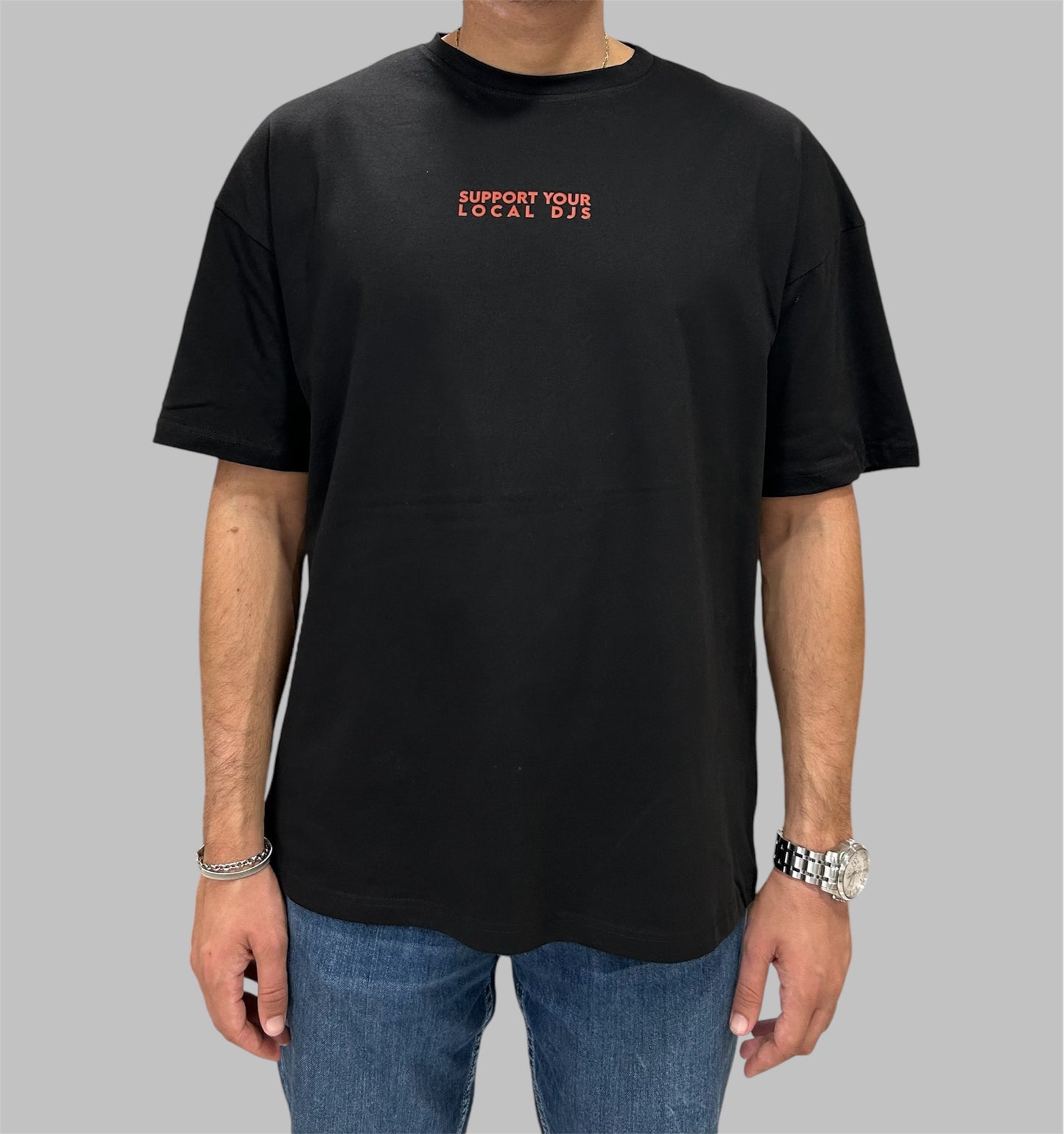 OVERSIZED T-SHIRT ΜΕ ΣΤΑΜΠΑ