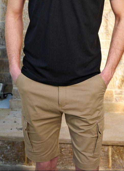 ΑΝΔΡΙΚΗ ΒΕΡΜΟΥΔΑ CARGO ΒΑΜΒΑΚΕΡΗ ΜΕ ΖΩΝΗ-ΤΑΜΠΑ-VISCONTI