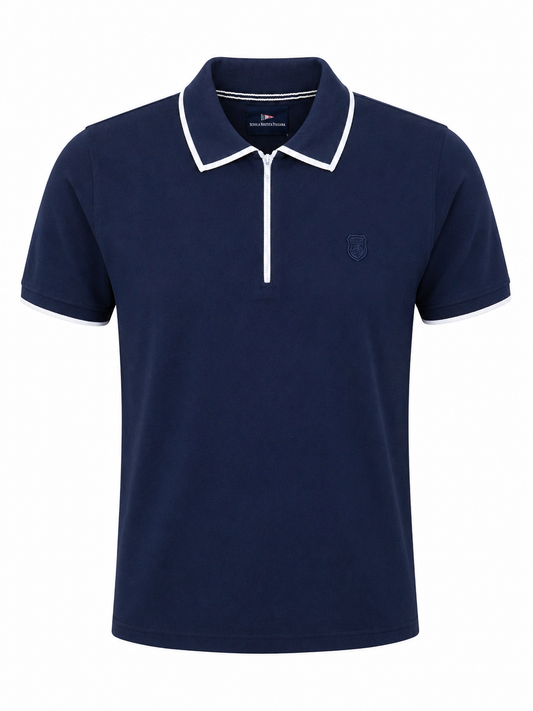 POLO T-SHIRT ΜΕ ΦΕΡΜΟΥΑΡ