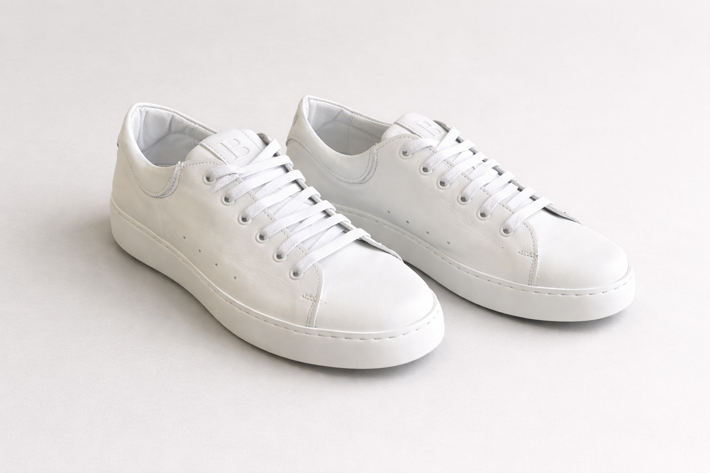 ΛΕΥΚΟ ΔΕΡΜΑΤΙΝΟ SNEAKER