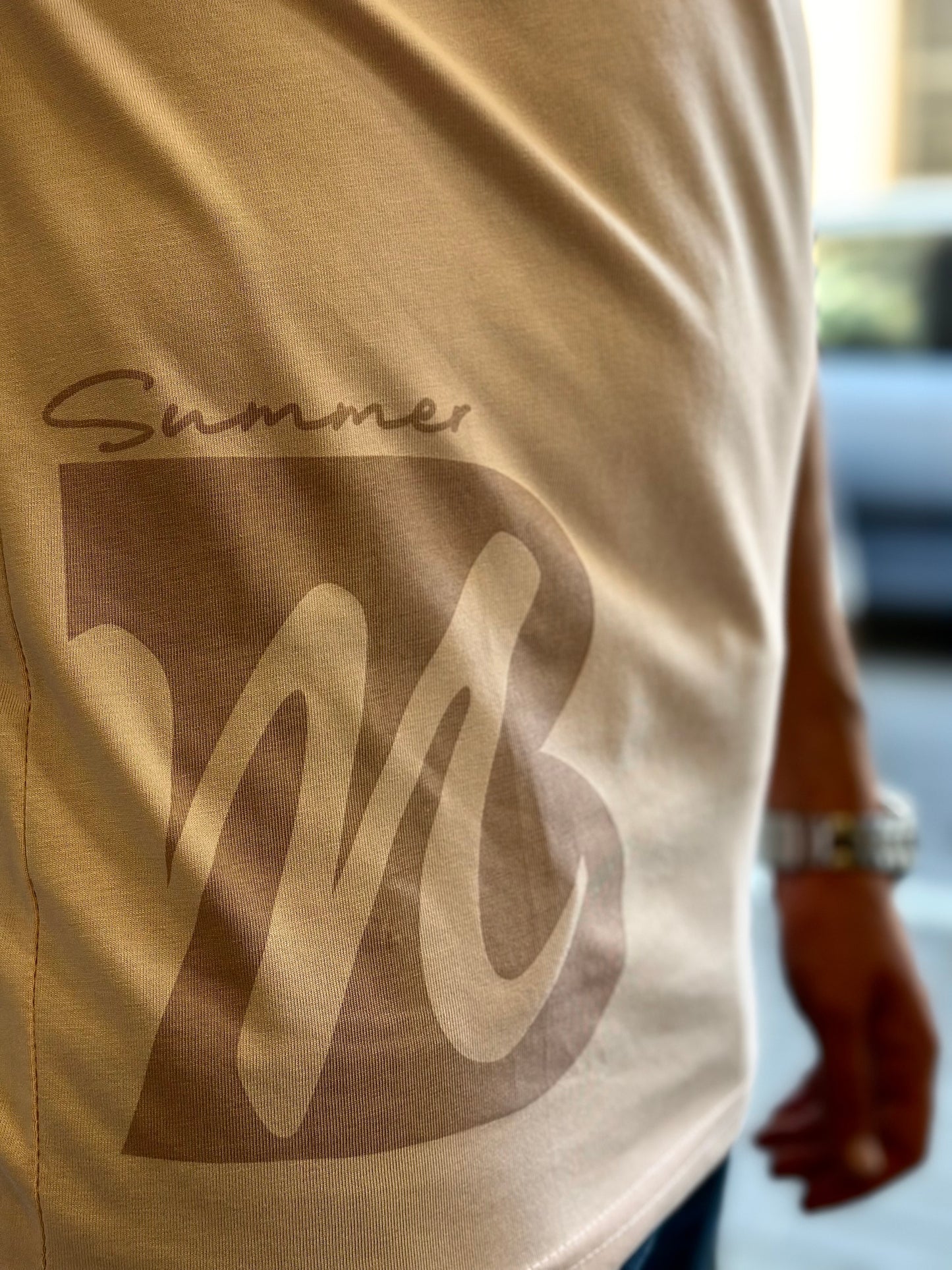 T-SHIRT ΣΕ ΔΥΟ ΧΡΩΜΑΤΑ