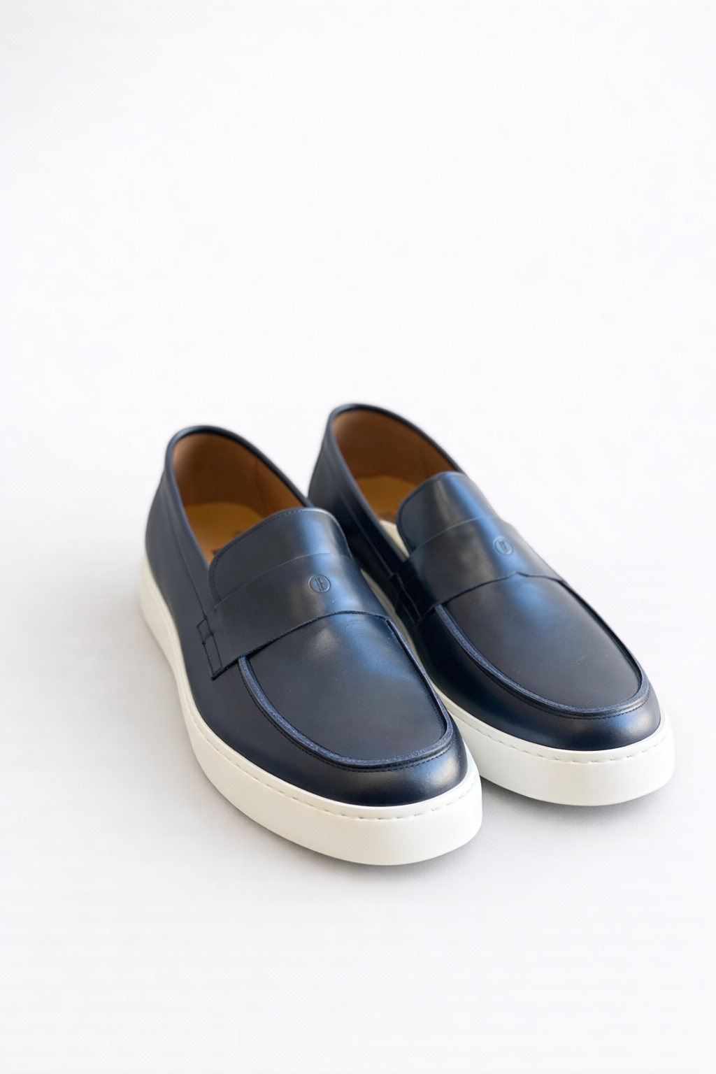 ΜΠΛΕ ΔΕΡΜΑΤΙΝΑ LOAFERS