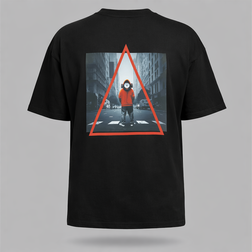 OVERSIZED T-SHIRT ΜΕ ΣΤΑΜΠΑ