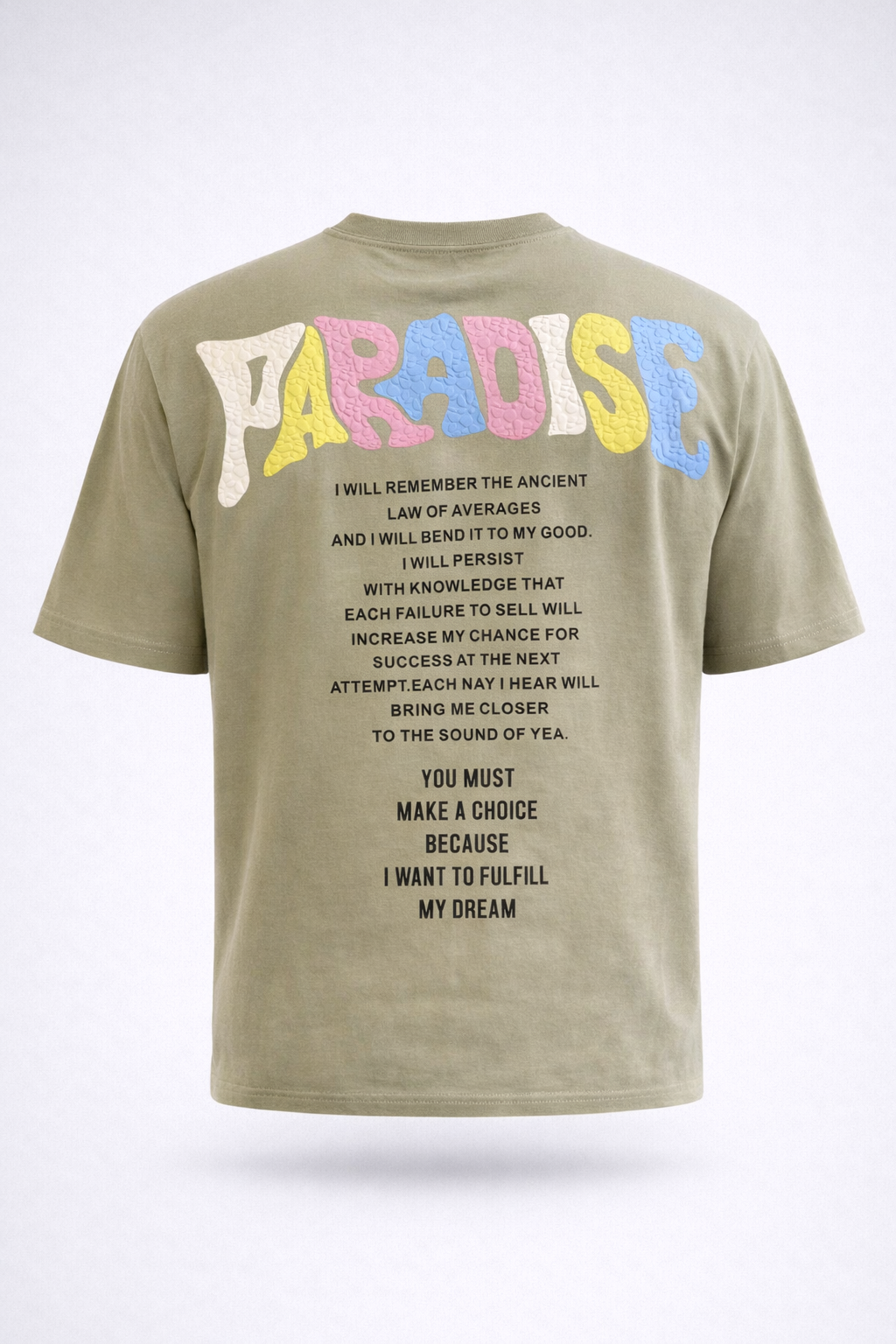 T-SHIRT ΣΕ ΤΡΙΑ ΧΡΩΜΑΤΑ