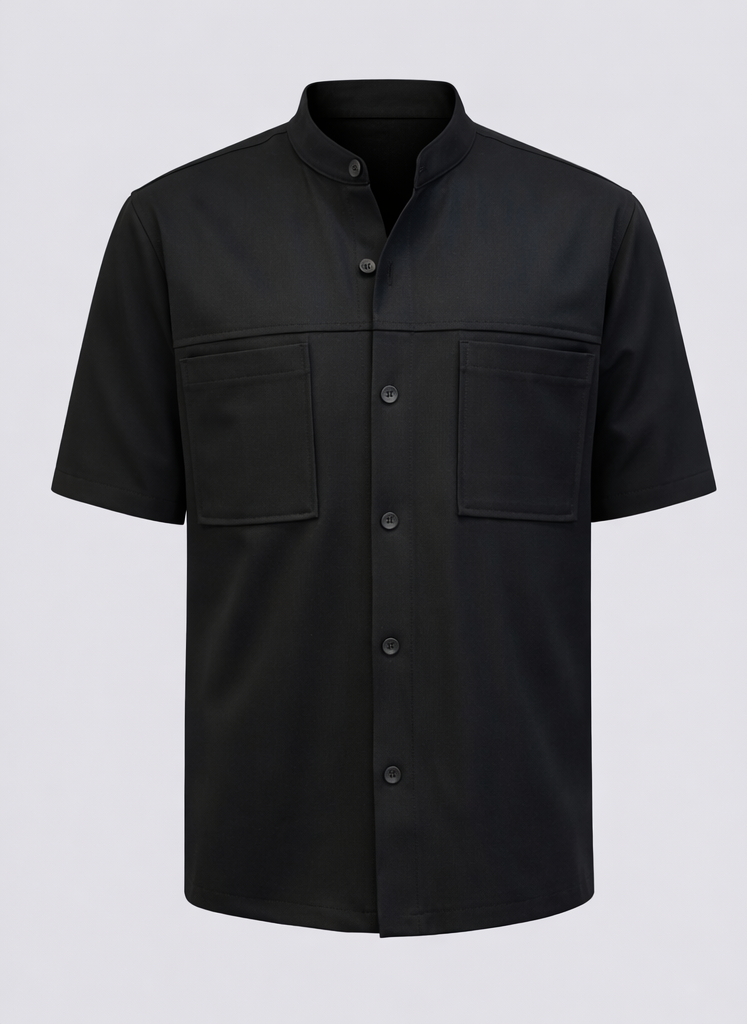 ΜΑΥΡΟ OVERSHIRT-BLACK