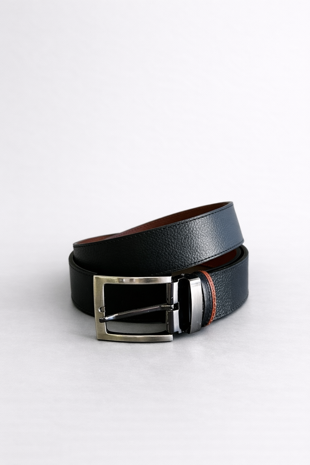 ΔΕΡΜΑΤΙΝΗ ΖΩΝΗ ΔΙΠΛΗΣ ΟΨΗΣ ΜΠΛΕ ΚΑΙ ΚΑΦΕ