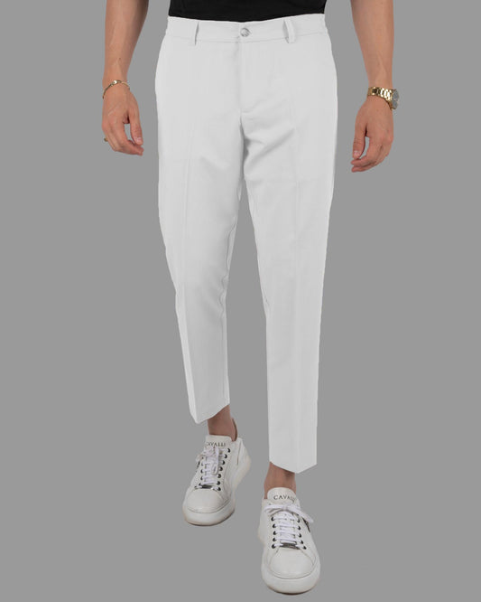 ΛΕΥΚΟ ΕΛΑΣΤΙΚΟ ΠΑΝΤΕΛΟΝΙ ΜΕ ΛΑΣΤΙΧΟ ΣΤΟ ΖΩΝΑΡΙ DEZIGN