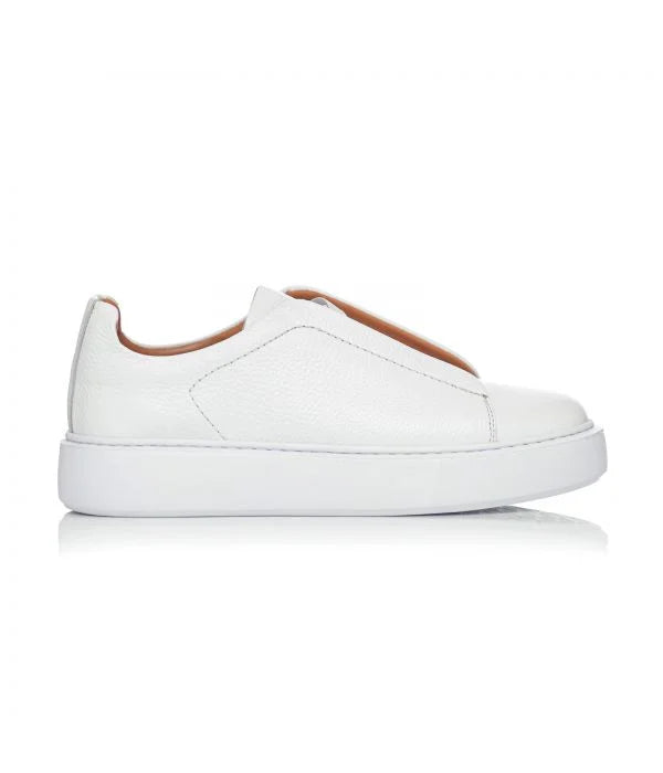 ΔΕΡΜΑΤΙΝΟ SNEAKER EVOLUTION BEN TAILOR - ΛΕΥΚΟ