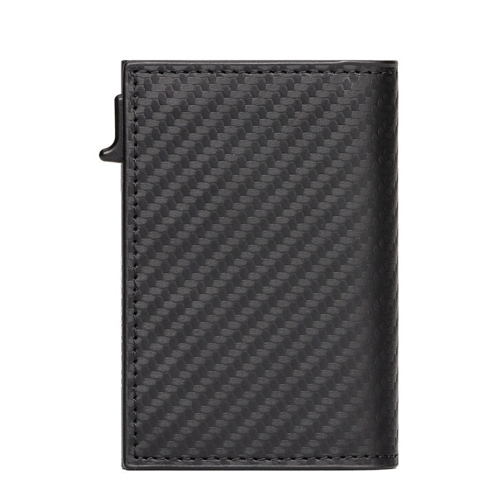 Πορτοφόλι CarbonFiber Μαύρο RFID AirTag