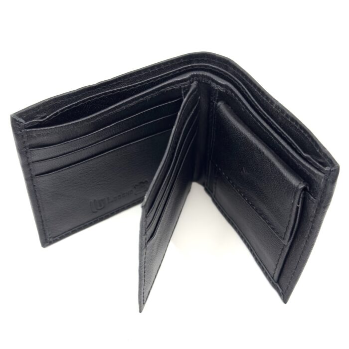 Δερμάτινο Πορτοφόλι Μαύρο RFID