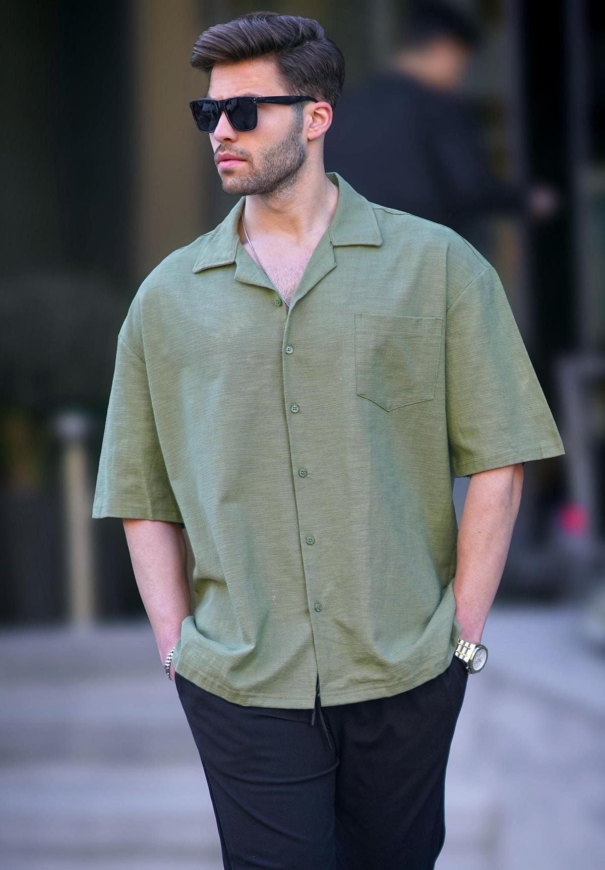 ΠΟΥΚΑΜΙΣΟ SERENE SHIRT MADMEXT ΤΡΙΑ ΧΡΩΜΑΤΑ