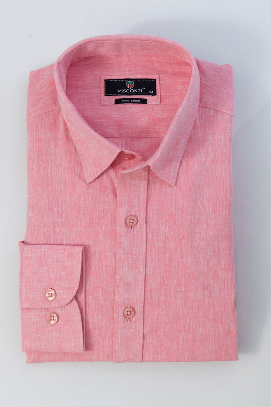 ΑΝΔΡΙΚΟ ΠΟΥΚΑΜΙΣΟ ΛΙΝΟ ΜΕ ΜΑΚΡΥ ΜΑΝΙΚΙ-VISCONTI