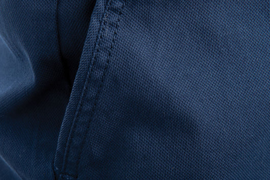 ΑΝΔΡΙΚΟ ΠΑΝΤΕΛΟΝΙ CHINOS ΒΑΜΒΑΚΕΡΟ ΜΕ ΖΩΝΗ-NAVY BLUE-VISCONTI
