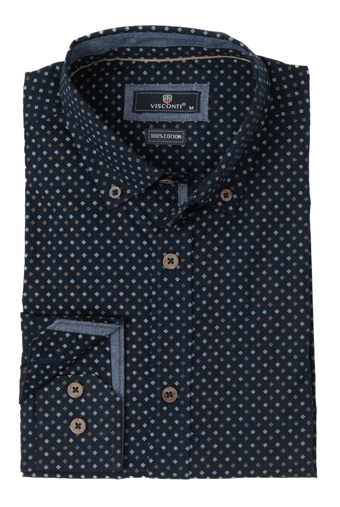 ΣΚΟΥΡΟ ΜΠΛΕ ΒΑΜΒΑΚΕΡΟ ΠΟΥΚΑΜΙΣΟ ΜΕ ΜΙΚΡΟΣΧΕΔΙΟ